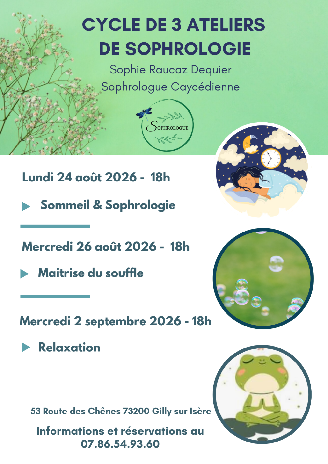 Albertville ateliers sophrologie